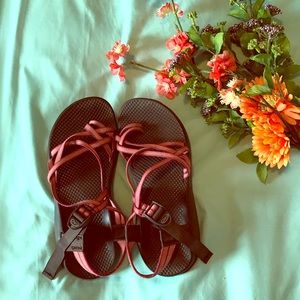 Chacos (Pink Double Strap Ladies)